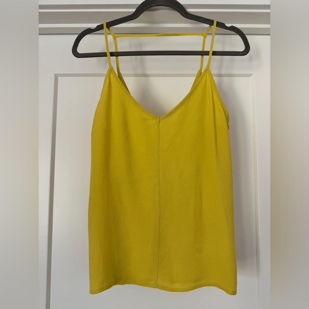 Elodie Yellow V-Neck Spaghetti Strap Camisole